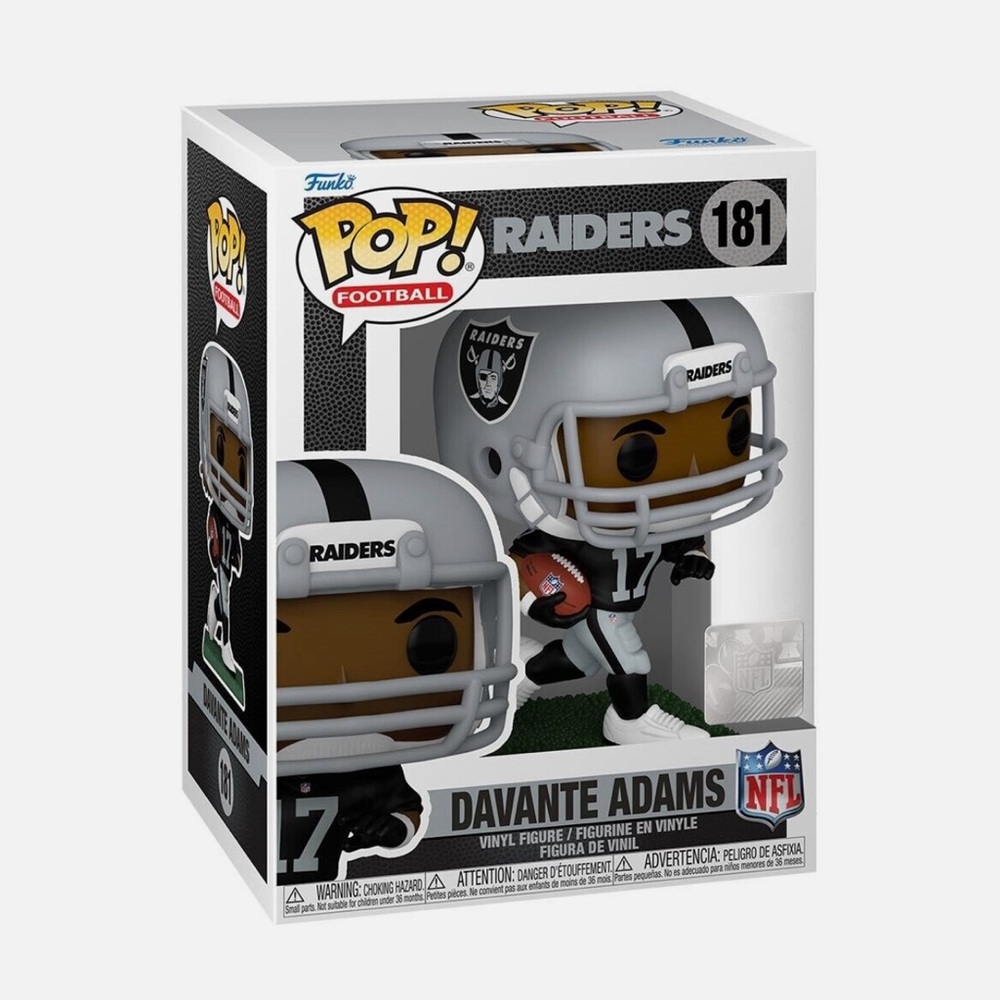 Funko Pop NFL Las Vegas Raiders Davante Adams!